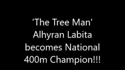 1K views | 'The Tree man' Alhyran Labita becomes 400m National Champion in a New PB of 48.58. Defeating national teammate 36-year-old Edgardo Alejan Jr. 48.68. The 21-year-old Labita is the National Junior Record Holder of the Philippines in 400m (as of 2022). 18 Year old Guhan De Luna Garcia (VMUF/PinoyAthletics Elite) took bronze in 49.47 but ran in the 2nd heat. | Pinoy Athletics | Facebook