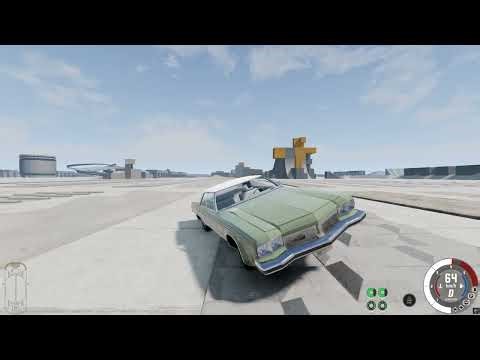 BeamNG drive - Oldsmobile Delta 88 Durability test