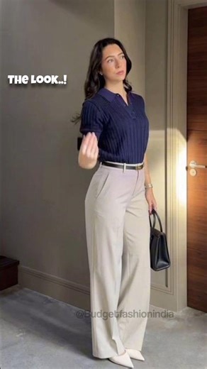 Classy Office Look 🔥 | Simple But Elegant Outfit Ideas #Shorts #fashion #ootdguide