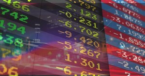 Na inicialização digital ticker animando sobre: vídeo stock (100% livre de direitos) 3799959055 | Shutterstock