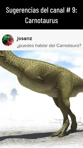 Carnotaurus: El Toro Carnívoro del Cretácico