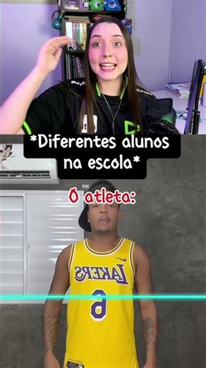 QUEM VC É NA ESCOLA?