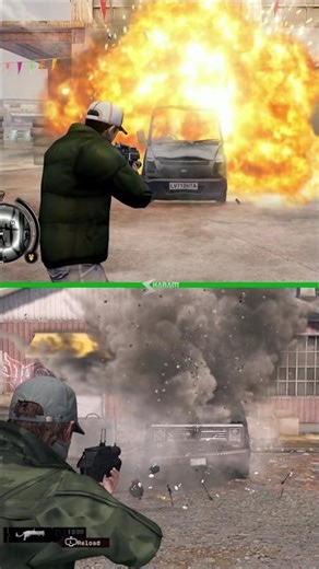 Vehicle Explosion Comparison (Sleeping Dogs Vs Watch Dogs)