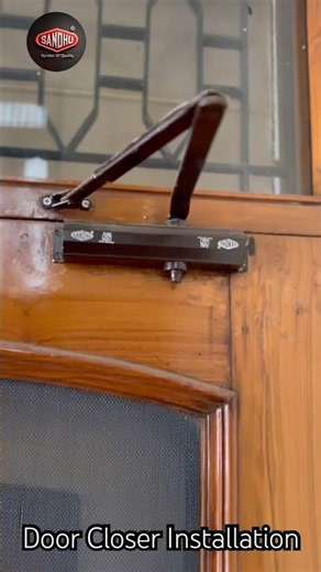 Door Closer Installation | How To Install Door Closer | Sandhu Door Closer | Wooden Door- Soft Close
