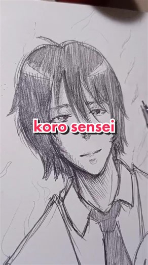 Drawing Koro Sensei from Assassination Classroom - TikTok Art