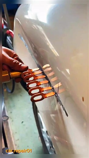 How to Pull a Front Fender Crease with a Washer