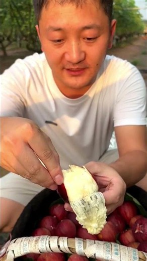 The Most Satisfying Fruit Peel Ever! ❤️ #Satisfying