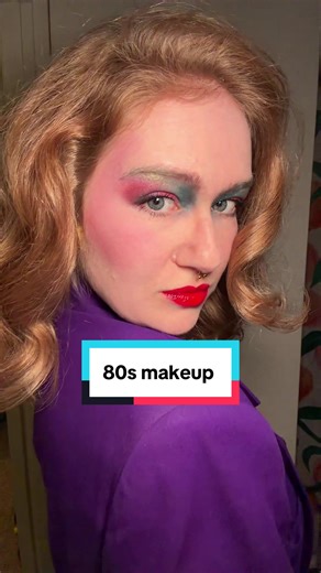 Obsession with 80s Makeup Looks and Vintage Style