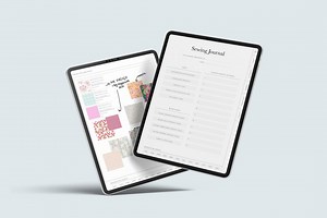 Digital Sewing Planner, Journal, Diary for iPad and Goodnotes App - Etsy