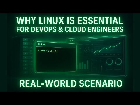 Why Linux Is Essential for DevOps & Cloud Engineers | Real-World Scenarios + Hands-On
