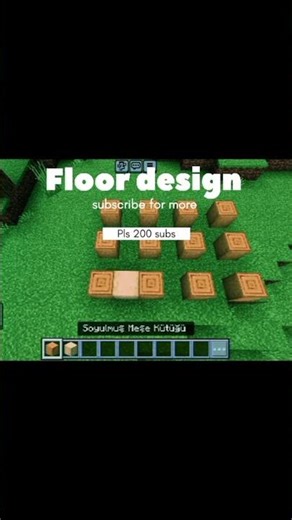 floor design #minecraft
