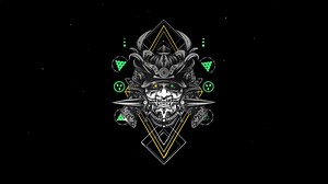 Samurai Demon Live Wallpaper - MoeWalls