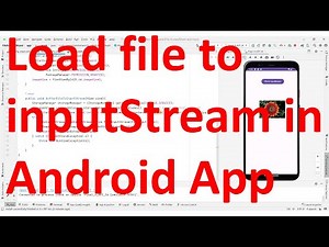 How to load a file from external storage to InputStream in your Android App?