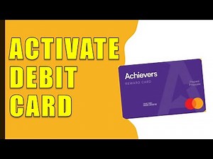 How to Activate Achievers Prepaid debit card?