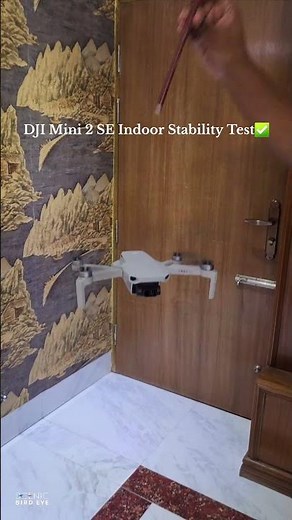 DJI Mini 2 SE Indoor Stability Test | Smooth Indoor Drone Flight! #dji #djimini2se #drone