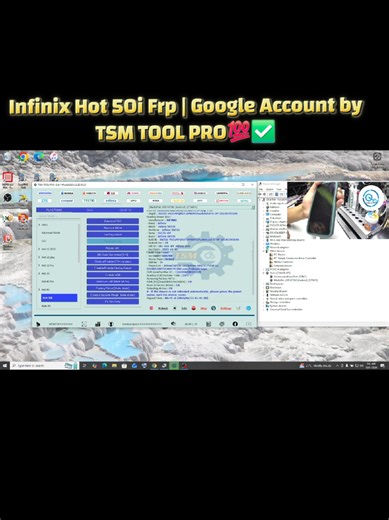 #Infinix #Hot #50i #Frp | Google Account By @TSM-TOOL PRO #remove_frp_metamode🔒Remove