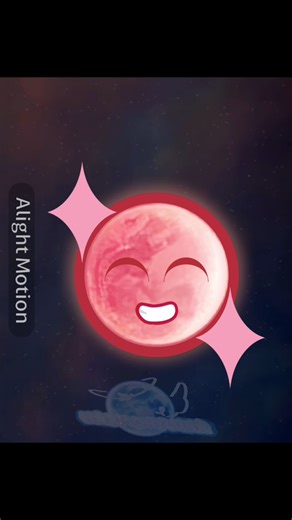 Lunar eclipse and Full moon animation!🌕🔴#solarballs#moon#luna#lunarevent#alightmotion#ibispaintx#fyp