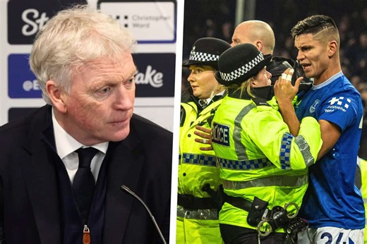 What Moyes said about fight between Liverpool and Everton players