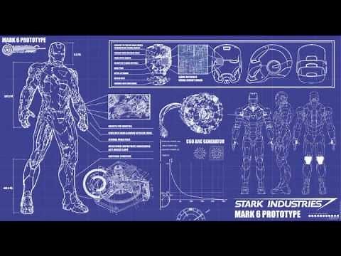 iron man armor blueprint 01