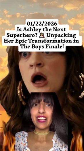 Is Ashley the Next Superhero? 🦸♀️ Unpacking Her Epic Transformation in The Boys Finale! #TheBoys #Ashley #superpowers #fyp #fouyou #news #usa