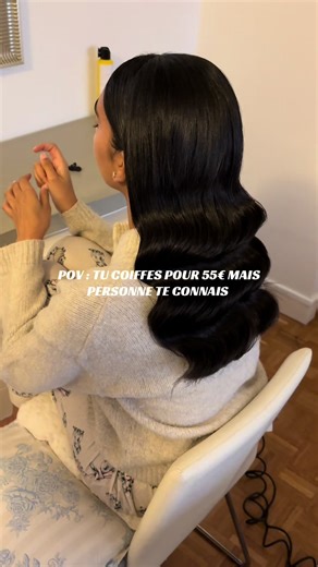 Coiffure Chignon Wave à 55€ : Savoir-faire
