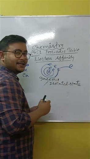 Think Like a Topper 🧠 Master Electron Affinity in 20 Minutes | #icse 2026-27 Ch 1 #chemistrypage