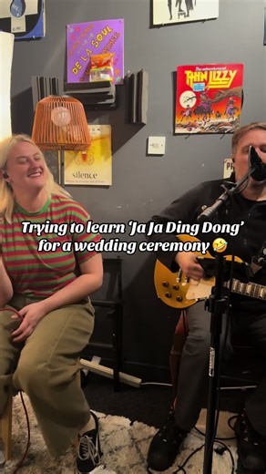 Learning Ja Ja Ding Dong for Our Wedding Ceremony