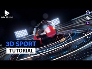 Sports 3D Opener | 4D Cinema WITH Octane ..Tutorial