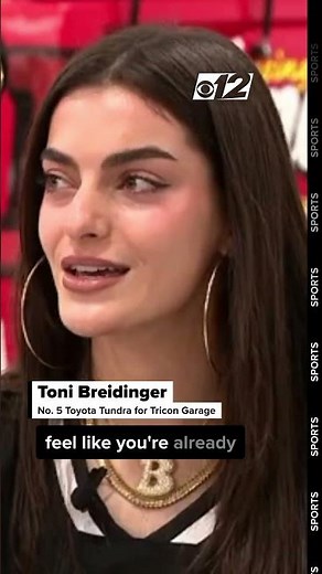 Toni Breidinger races into history as NASCAR's first Arab-American woman driver