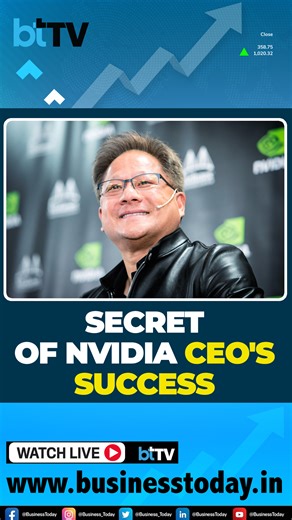 NVIDIA CEO Jensen Huang: Every Morning DO Your Highest Priority Work First #nvidia #nvidiastock #nvidiashares #nvidiasucess #nvidiaceo | Business Today