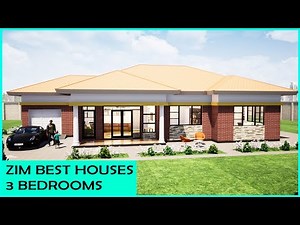 Three Bedroom HOUSE plan: ZIMBABWE DESIGNS
