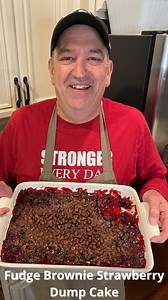 Darryl the Dump King make a FUDGE BROWNIE STRAWBERRY DUMP CAKE. 👉RECIPE: https://missannieshomeandkitchen.com/recipes-ideas/fudge-brownie-strawberry-dump-cake #valentinesday #dumpcakes #darrylthedumpking #missannieshomeandkitchen | Miss Annie's Home Kitchen