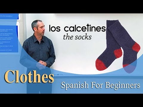 Clothing Vocabulary | Spanish For Beginners (Ep 6.5)