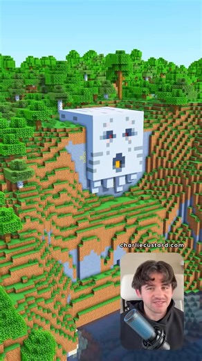 Charliecustard Builds on Instagram: "What cliff base was the best here? 🧐 The last one is called Cliffside Ghast Base. #minecraft #charliecustardbuilds"