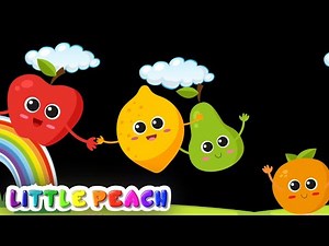 FUNKY Fruits PARTY | Baby Sensory | sensory video for babies