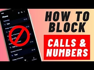 How to BLOCK CALLS, NUMBERS & CONTACTS on Samsung Galaxy Phones