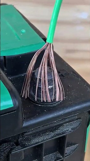 Wiring process of electric scooter