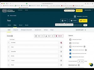 OptimalWorkshop.com Card Sorting Tutorial, Video 1 of 2