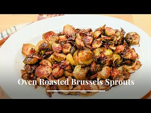 Oven Roasted Brussels Sprouts (with Balsamic & Honey) | Chef Lorious | Calibama Cooking