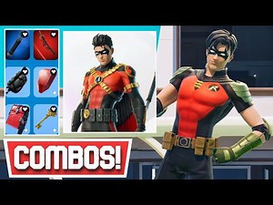 *NEW* BEST ROBIN SKIN COMBOS [SEASON 3 BATTLE PASS]! | Fortnite