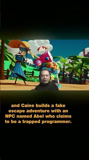 Caine's Chinese room reveals the terrifying truth about the digital circus 🎡 #DigitalCircus #Caine #