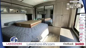 Take a look inside the New 2021 Outback 341RD Rear Entertainment! Find More Information Here! https://lakeshore-rv.com/s/TBAqQbJ6vHUSbW3 | Lakeshore RV Center | Facebook