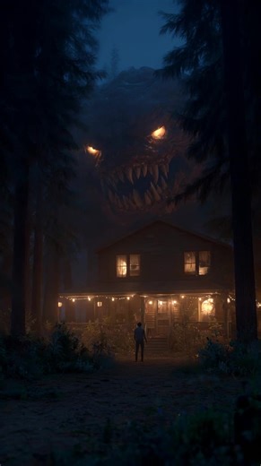 Worst Airbnb ever #darkfantasy #darkness #mistery #fantasyworld #aiedit