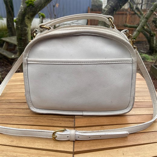 Vintage Coach Lunch Box Zip | Style 9991 | White | Made in USA | No Hangtag - Etsy Australia