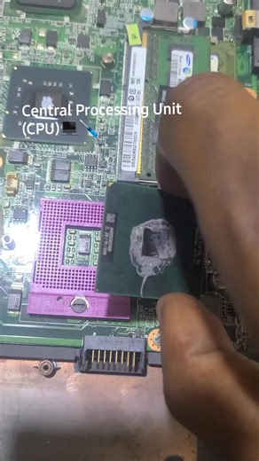 RilakinTech on Instagram: "Central Processing Unit (CPU) 💻🪛 #fpy #fypシ #laptop #computer"