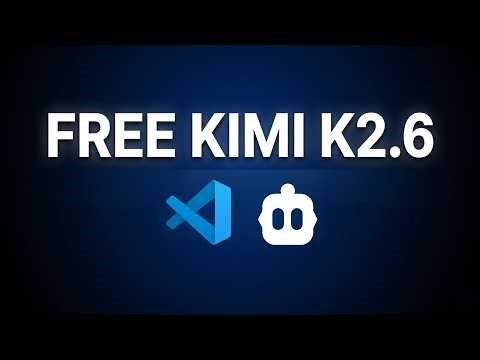 Use Kimi K2.6 for FREE in VS Code (Before It’s Gone)