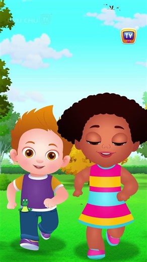 Ringa Ringa Roses Outdoor Play Song - Part 2 #Shorts #ChuChuTV #NurseryRhymes #ChuChuTV100M