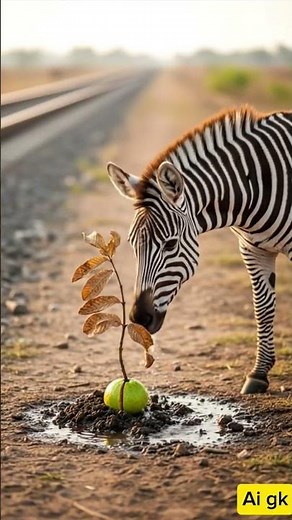 "The Magical Guava Tree and the Helpful Zebra 🌳🦓"