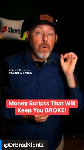 2.8K views · 3 comments | These Money Scripts Will Keep You BROKE! #psychologyofmoney #moneyscripts #moneymindset #financialfreedom #personalfinance | Brad Klontz | Facebook