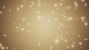 Minimalist Abstract Snowflake Motion Background